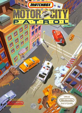 Motor City Patrol (USA) box cover front